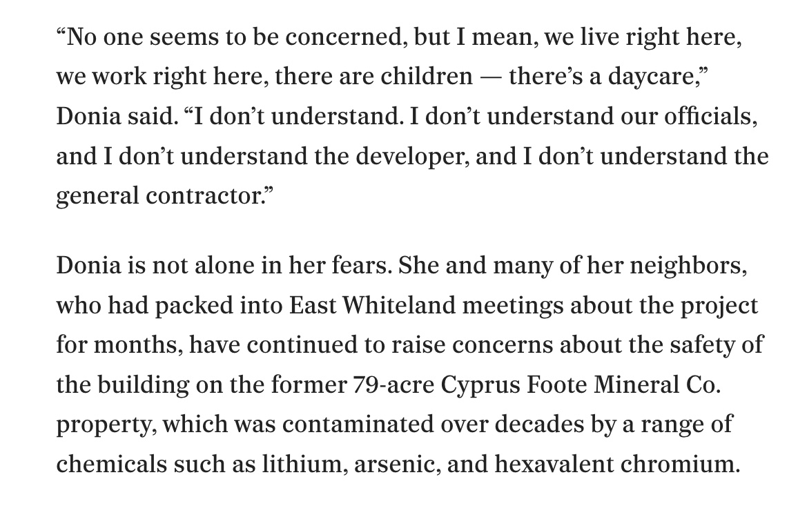 Excerpt from The Philadelphia Inquirer coverage of the East Whiteland data center.